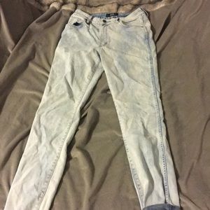 Acid wash jeans size 28/29